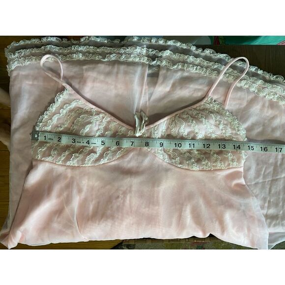 Vintage Gotham Jr. light pink babydoll nightie - Picture 9 of 10